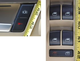 DTLAM2 - Window & Lock Buttons AUDI A4 - 8 Graphics