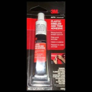 Tube of Plastic Emblem & Trim Adhesive 3M Tube of Plastic Emblem & Trim Adhesive 3M