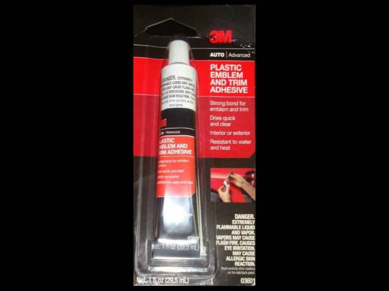 Tube of Plastic Emblem & Trim Adhesive 3M Tube of Plastic Emblem & Trim Adhesive 3M