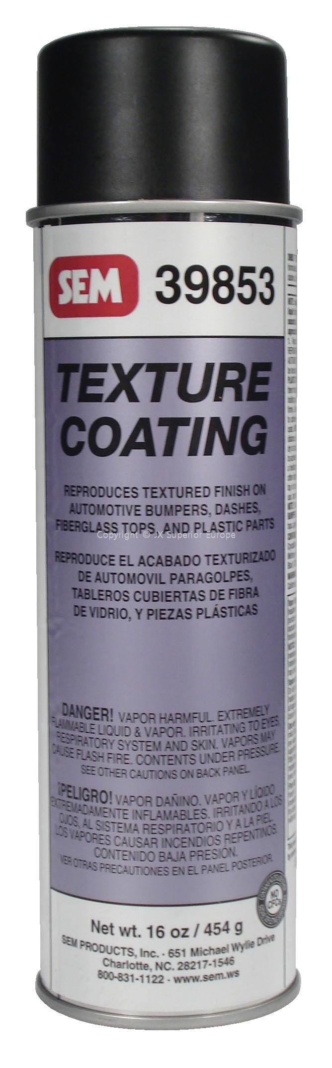 Aerosol SEM Black Texture Coating