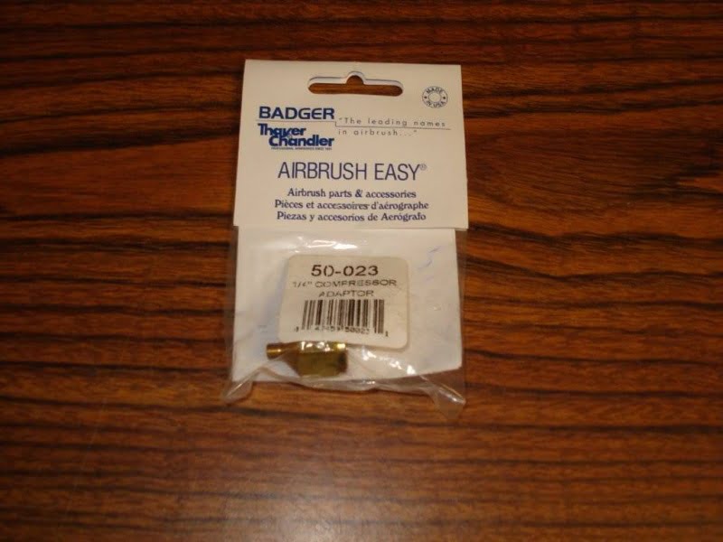 1/4" Compressor Adapter for Badger 1/4" Compressor Adapter for Badger