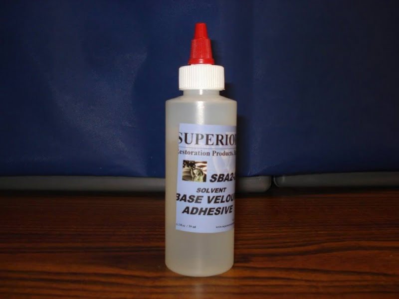 2 oz Clear Thick Solvent Velour Base Adhesive 2 oz Clear Thick Solvent Velour Base Adhesive