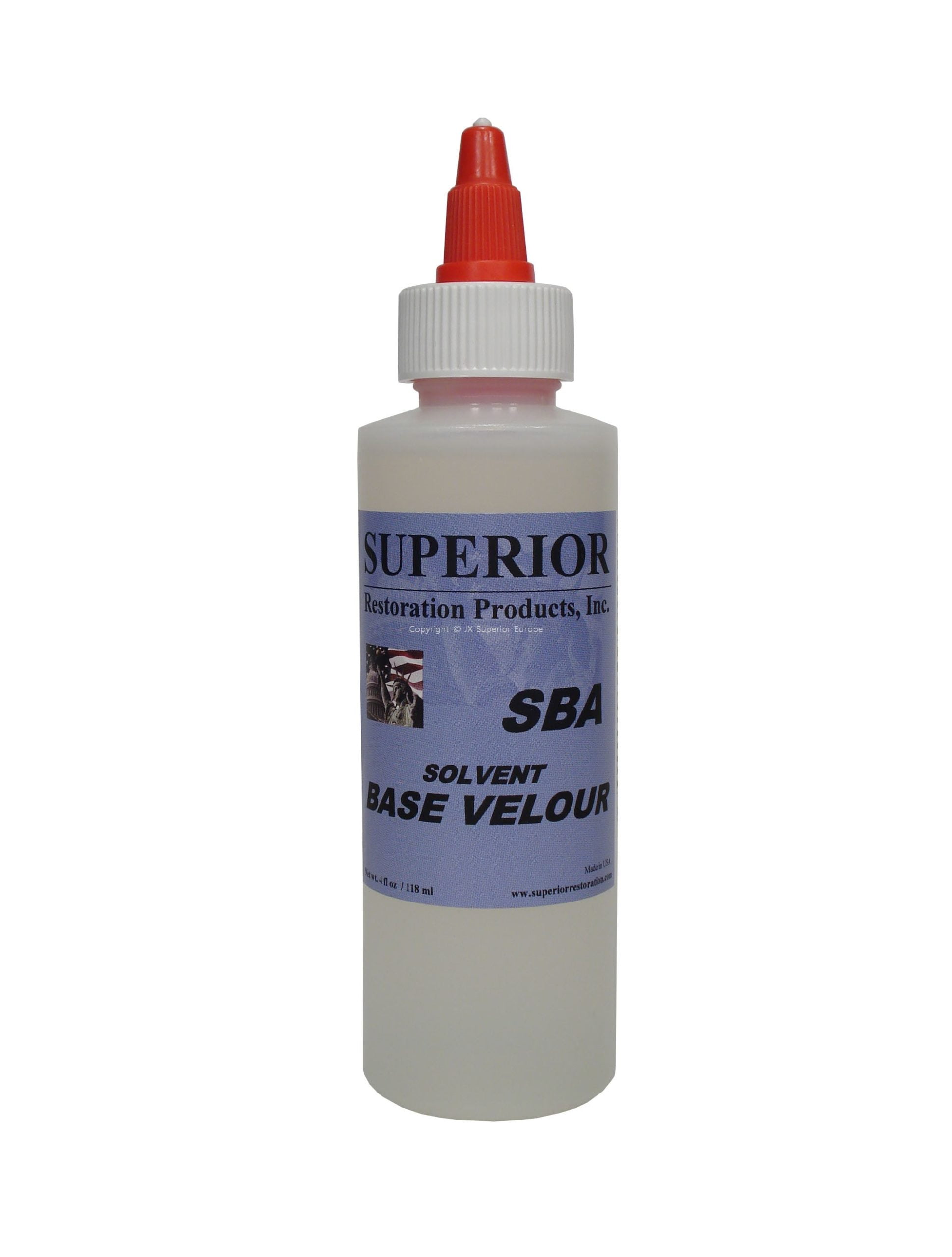 4 oz Clear Thick Solvent Velour Base Adhesive 4 oz Clear Thick Solvent Velour Base Adhesive