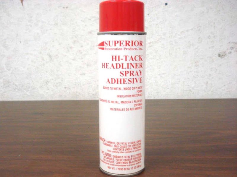 SUPER HI-TAC Headliner - Heel Pad Spray Adhesive Aerosol SUPER HI-TAC Headliner - Heel Pad Spray Adhesive Aerosol