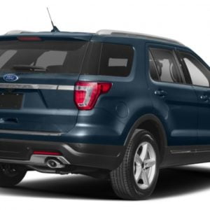 THICK CUT FORD EXPLORER 2015-2020 - Rear Sill Plate Vinyl THICK CUT FORD EXPLORER 2015-2020 - Rear Sill Plate Vinyl