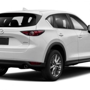 MAZDA CX5 2015-2020 - Rear Sill Plate Vinyl MAZDA CX5 2015-2020 - Rear Sill Plate Vinyl