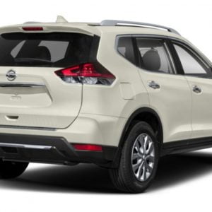 NISSAN ROGUE 2016-2018 - Rear Sill Plate Vinyl NISSAN ROGUE 2016-2018 - Rear Sill Plate Vinyl