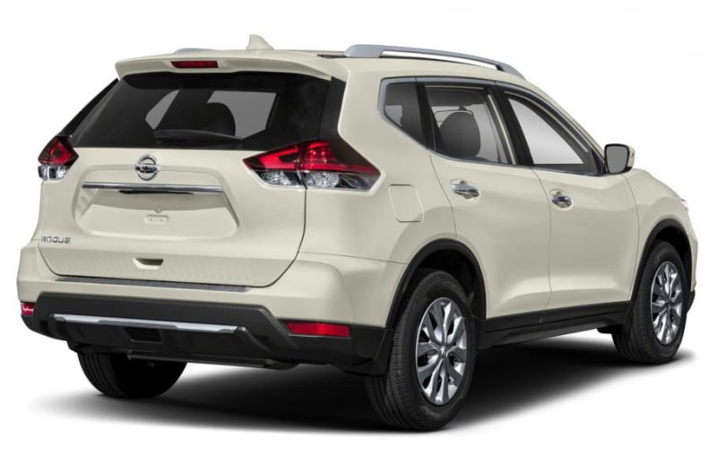 NISSAN ROGUE 2016-2018 - Rear Sill Plate Vinyl NISSAN ROGUE 2016-2018 - Rear Sill Plate Vinyl