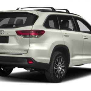 TOYOTA HIGHLANDER 2016-2018 - Rear Sill Plate Vinyl TOYOTA HIGHLANDER 2016-2018 - Rear Sill Plate Vinyl