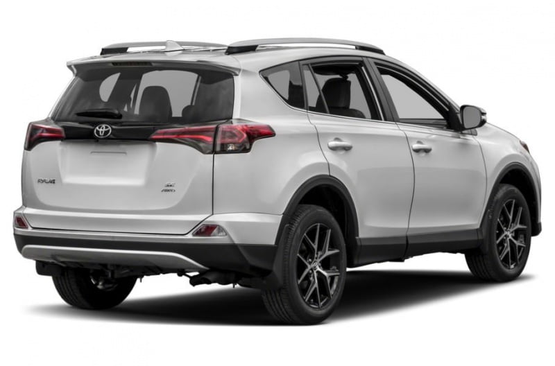 TOYOTA RAV 4  2016-2019 - Rear Sill Plate Vinyl