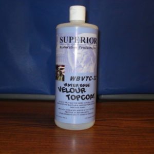 Qrt Water Base Velour Topcoat