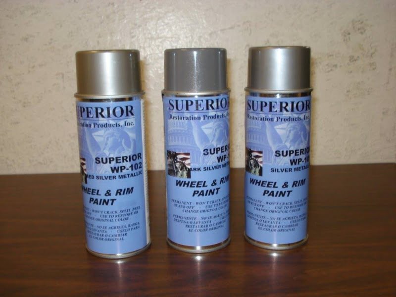 Aerosol Wheel Rim and Plastic Hubcap Paint Aerosol Wheel Rim and Plastic Hubcap Paint