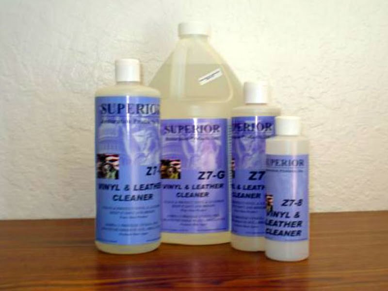8 oz Water Base Vinyl/Leather Cleaner