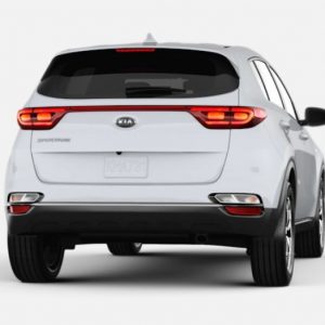 2017-2022 KIA SPORTAGE - Rear Sill Plate Vinyl 2017-2022 KIA SPORTAGE - Rear Sill Plate Vinyl