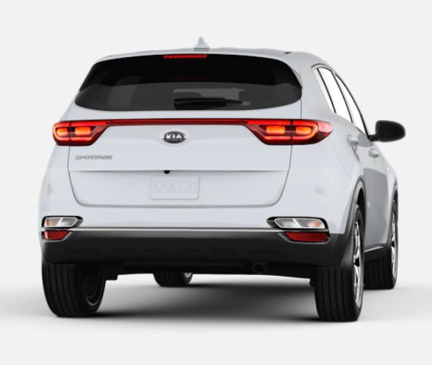 2017-2022 KIA SPORTAGE - Rear Sill Plate Vinyl 2017-2022 KIA SPORTAGE - Rear Sill Plate Vinyl