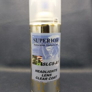 Super Shine Headlight Clear Coat Aerosol - 11.3 ounces - Image 1