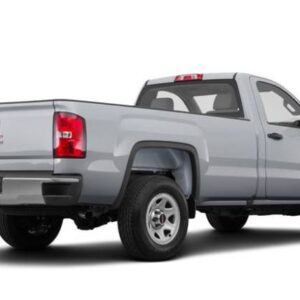 2019-2021 GMC SIERRA & SILVERADO - Rear Sill Plate Vinyl - Image 1