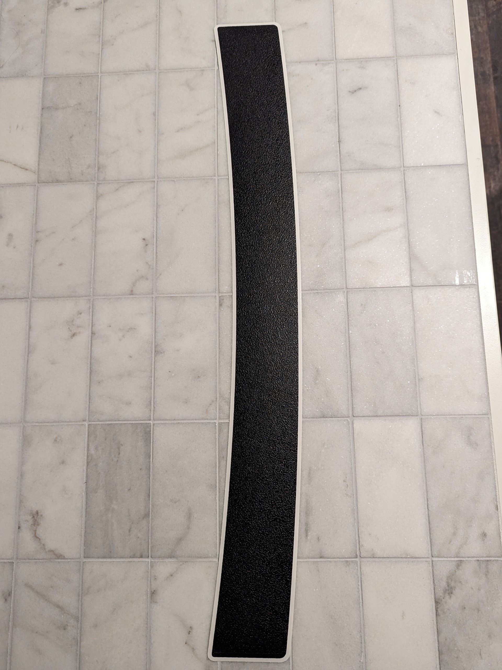 TOYOTA PRIUS C 2018-2023 - Rear Sill Plate Vinyl TOYOTA PRIUS C 2018-2023 - Rear Sill Plate Vinyl