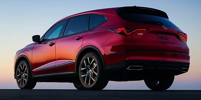 ACURA MDX 2020-2023 - Rear Sill Plate Vinyl ACURA MDX 2020-2023 - Rear Sill Plate Vinyl